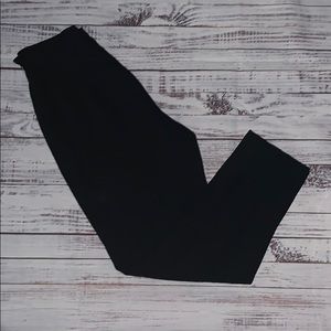 Black High Waist Trouser